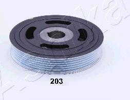 Ashika 122-02-203 - Шкив коленчатого вала autospares.lv