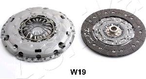 Ashika 70-0W-W19 - Нажимной диск сцепления autospares.lv