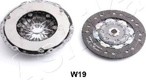 Ashika 70-0W-W19 - Нажимной диск сцепления autospares.lv