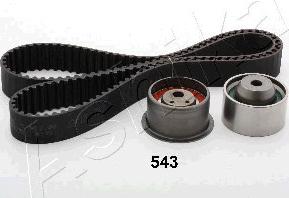 Ashika KCT543 - Комплект зубчатого ремня ГРМ autospares.lv