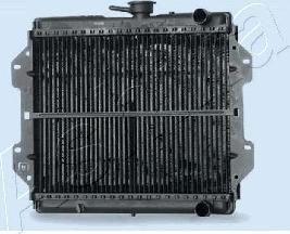 Ashika RDA142001 - Радиатор, охлаждение двигателя autospares.lv