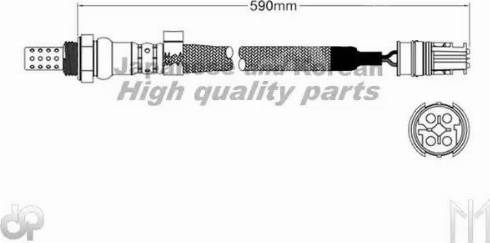 Ashuki 9200-48926 - Лямбда-зонд, датчик кислорода autospares.lv