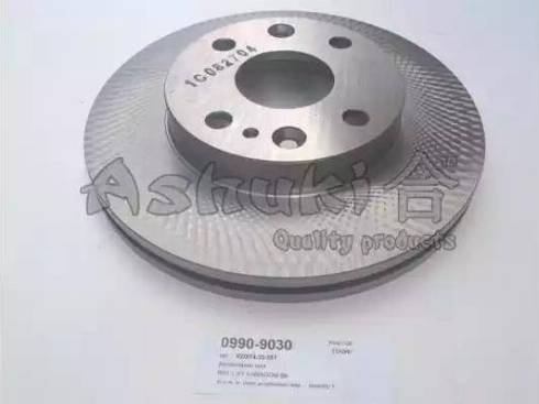 Ashuki 0990-9030 - Тормозной диск autospares.lv