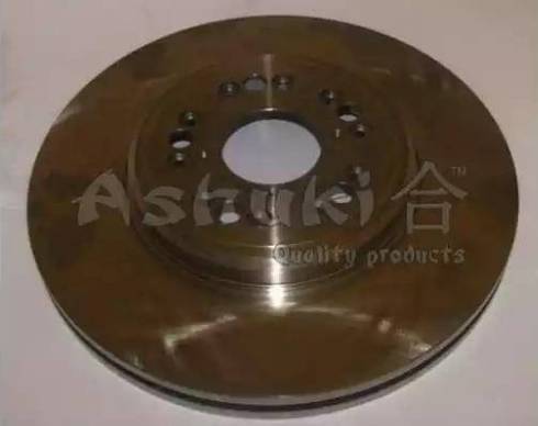 Ashuki 0990-6012 - Тормозной диск autospares.lv