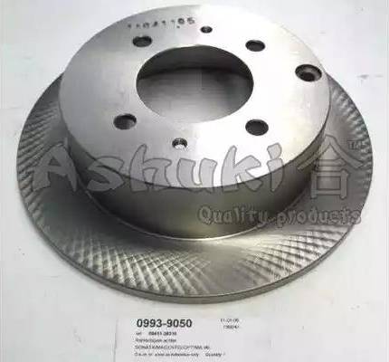 Ashuki 0993-9050 - Тормозной диск autospares.lv