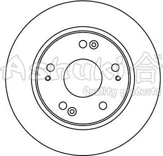 Kavo Parts BR-2282 - Тормозной диск autospares.lv