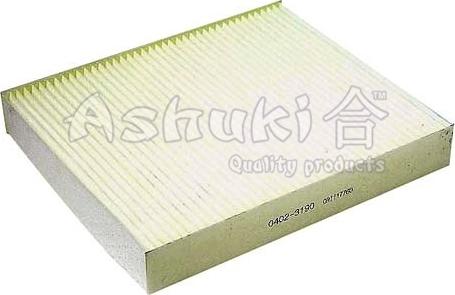 Ashuki 0402-3190 - Фильтр воздуха в салоне autospares.lv