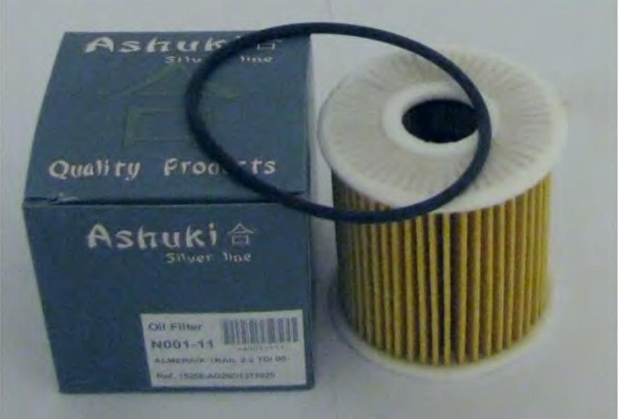 Ashuki 0396-1501 - Воздушный фильтр, двигатель autospares.lv