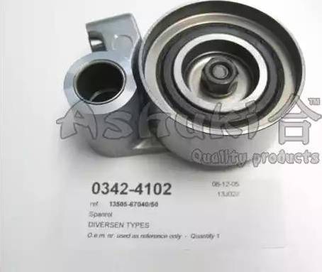 Ashuki 0342-4102 - Натяжной ролик, зубчатый ремень ГРМ autospares.lv