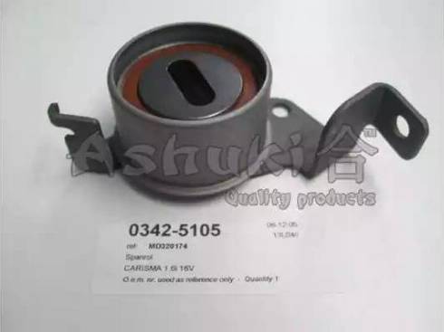 Ashuki 0342-5105 - Натяжной ролик, зубчатый ремень ГРМ autospares.lv