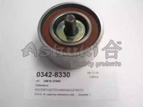 Ashuki 0342-8330 - Направляющий ролик, зубчатый ремень ГРМ autospares.lv