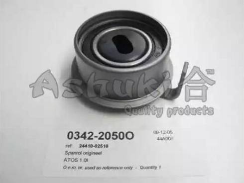 Ashuki 0342-2050 - Натяжной ролик, зубчатый ремень ГРМ autospares.lv