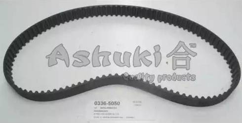 Ashuki 0336-5050 - Зубчатый ремень ГРМ autospares.lv