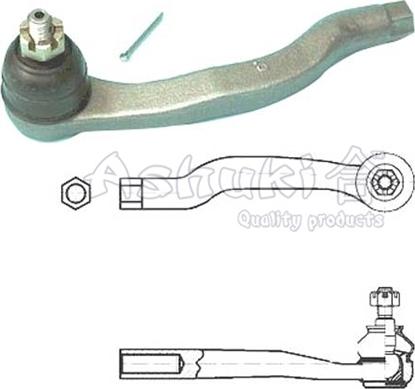 Ashuki 1446-5004 - Наконечник рулевой тяги, шарнир autospares.lv