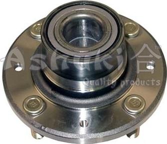 Ashuki 1413-5305 - Подшипник ступицы колеса, комплект autospares.lv