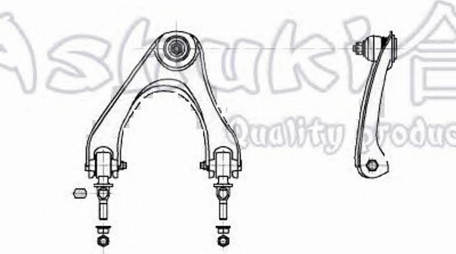 Ashuki 1476-2004 - Рычаг подвески колеса autospares.lv