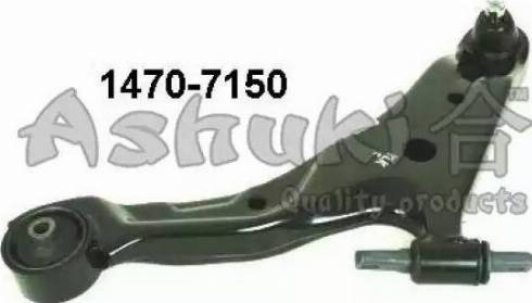 Ashuki 1470-7150 - Рычаг подвески колеса autospares.lv