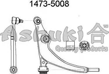 Ashuki 1473-5008 - Рычаг подвески колеса autospares.lv