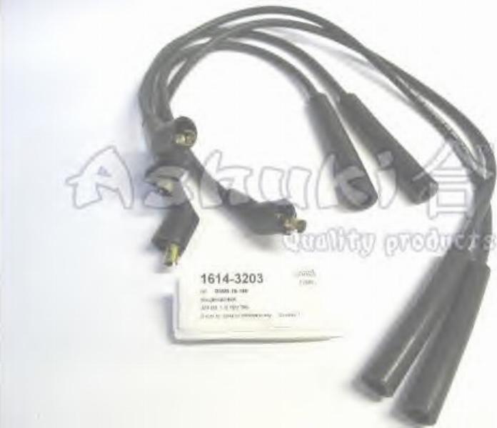 Ashuki 1614-3203 - Комплект проводов зажигания autospares.lv