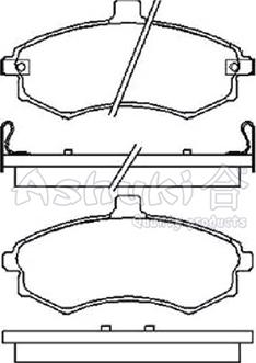 HITEC H 1311 - Тормозные колодки, дисковые, комплект autospares.lv