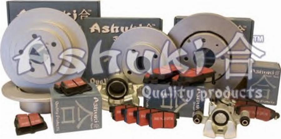 Ashuki 1083-3203 - Тормозные колодки, дисковые, комплект autospares.lv