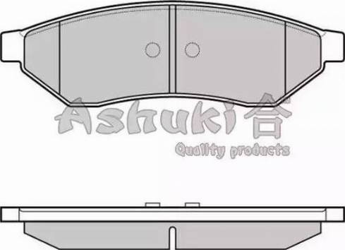 Ashuki 1083-2090 - Тормозные колодки, дисковые, комплект autospares.lv