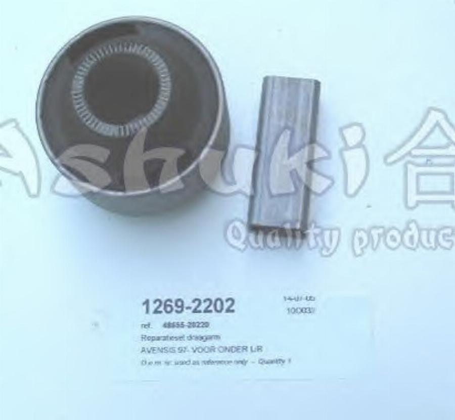 Ashuki 1269-2202 - Сайлентблок, рычаг подвески колеса autospares.lv