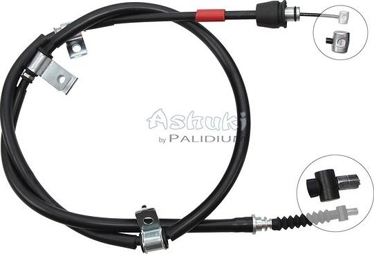 Ashuki ASH3-1650 - Тросик, cтояночный тормоз autospares.lv