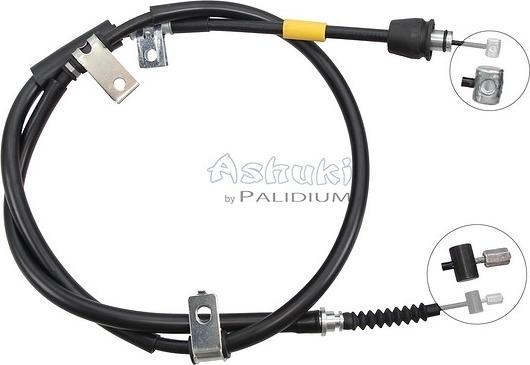 Ashuki ASH3-1651 - Тросик, cтояночный тормоз autospares.lv