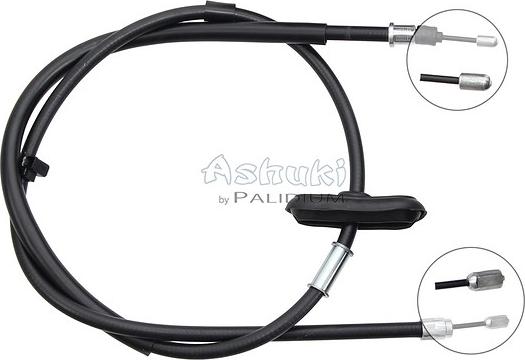 Ashuki ASH3-1075 - Тросик, cтояночный тормоз autospares.lv