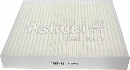 Ashuki C059-85 - Фильтр воздуха в салоне autospares.lv