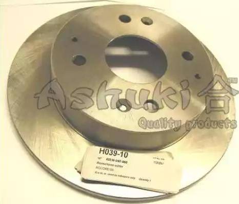 Ashuki H039-10 - Тормозной диск autospares.lv