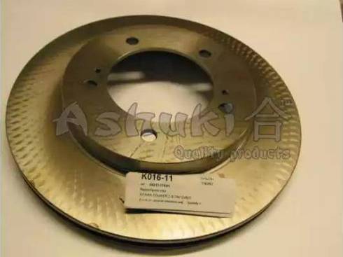 Ashuki K016-11 - Тормозной диск autospares.lv