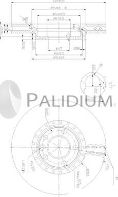 Ashuki P330-162 - Тормозной диск autospares.lv