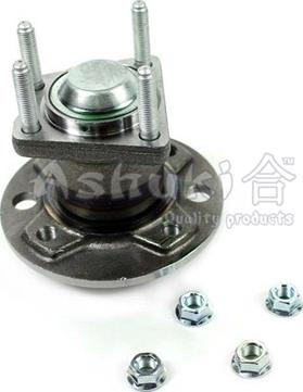 Ashuki PAL6-2044 - Подшипник ступицы колеса, комплект autospares.lv