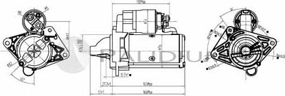 Ashuki PAL17-1008 - Стартер autospares.lv