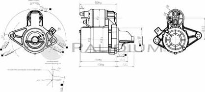 Ashuki PAL17-1002 - Стартер autospares.lv