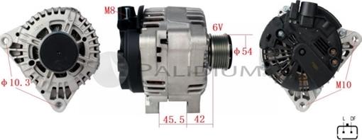 Ashuki PAL17-2005 - Генератор autospares.lv