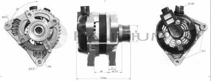 Ashuki PAL17-2001 - Генератор autospares.lv