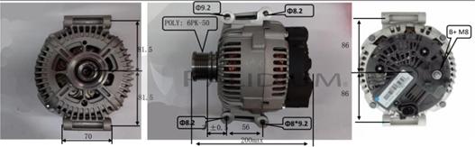 Ashuki PAL17-2008 - Генератор autospares.lv