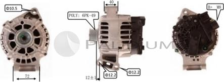 Ashuki PAL17-2013 - Генератор autospares.lv