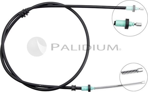 Ashuki PAL3-1440 - Тросик, cтояночный тормоз autospares.lv