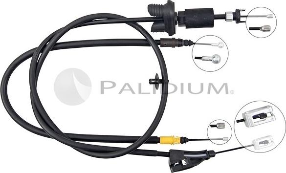 Ashuki PAL3-1547 - Тросик, cтояночный тормоз autospares.lv