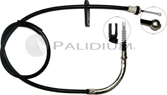 Ashuki PAL3-1657 - Тросик, cтояночный тормоз autospares.lv