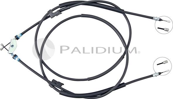 Ashuki PAL3-1276 - Тросик, cтояночный тормоз autospares.lv