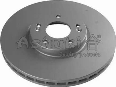 Ashuki Y089-46 - Тормозной диск autospares.lv