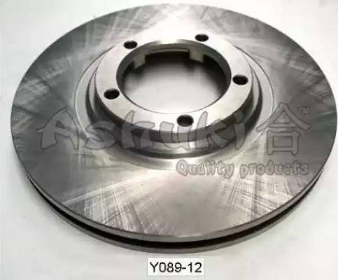 Ashuki Y089-12 - Тормозной диск autospares.lv