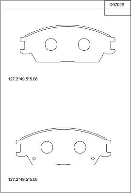 Ferodo TAR716 - Тормозные колодки, дисковые, комплект autospares.lv