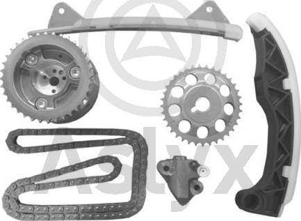 Aslyx AS-506247 - Комплект цепи привода распредвала autospares.lv