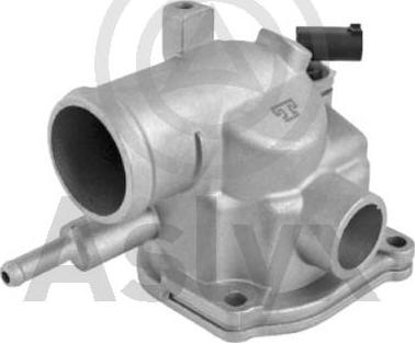 Aslyx AS-507072 - Термостат охлаждающей жидкости / корпус autospares.lv